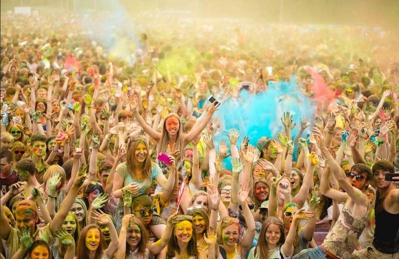 Фестиваль Фарб Холі в Росії. Сезон 2015