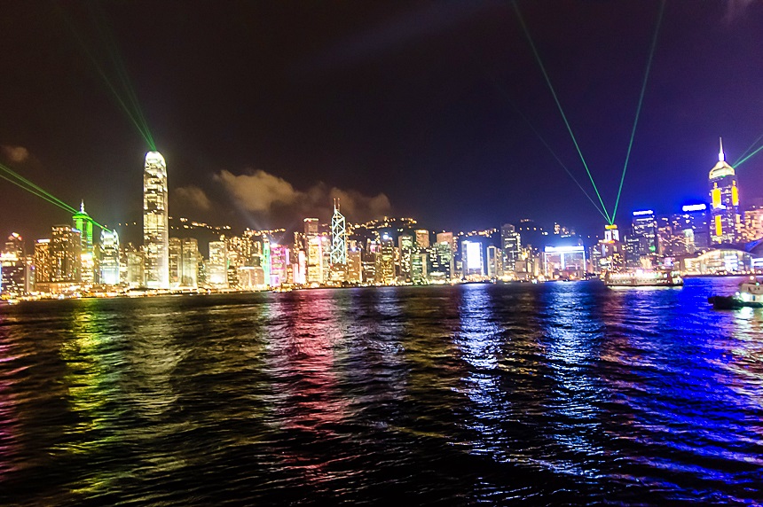 симфонія вогнів в гонконзі