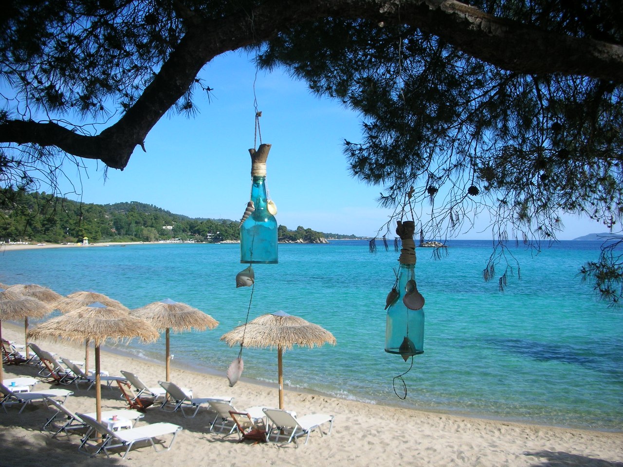 пляжі Греції