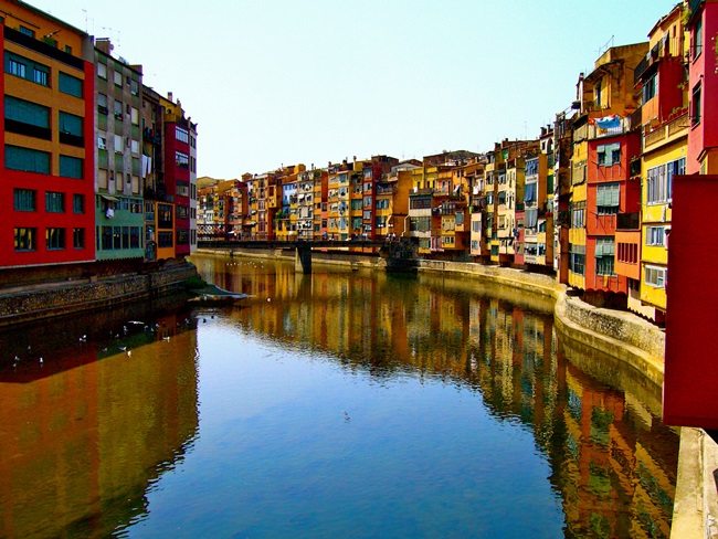 Місто Жирона Іспанія